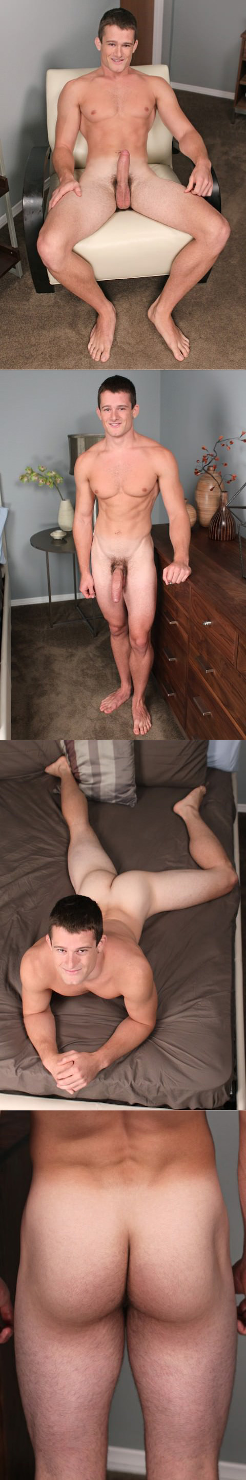 Sean Cody Heath Solo Masturbation Scene Big Uncut Torpedo Shaped Cock Male Feet Closeup Cock Precum 1