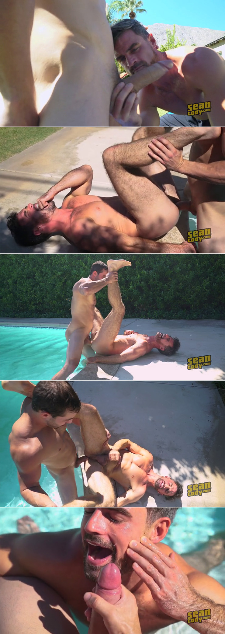 Sean Cody Randy raw-fucks Daniel Gay Bareback Porn Hairy Guy Male Feet Soles Big Uncut Cock Stretched Hairy Anus stills