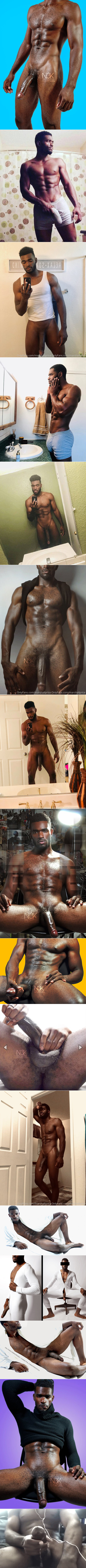 OnlyFans-Marshall-Price-Black-Hunk-Black-Model-Extra-Big-Dick-Shower-Uncut-Cock-Male-Feet